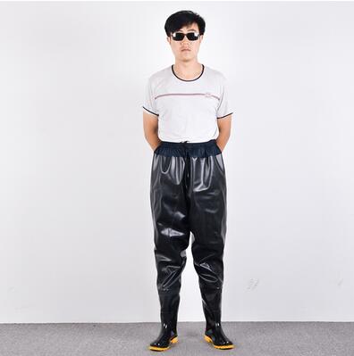 Fishing Waders Pants Half-Body Waterproof Rain Pants With Boots Thickened  Men Women Over-The-Knee Ultra-High Tube Wading Shoes - AliExpress