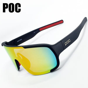 POC Sunglasses Aspire 3 Lens UV400 Cycling Eyewear Men Women Mountain Bike Bicycle Cycle Sunglasses MTB Sport Cycling Glasses